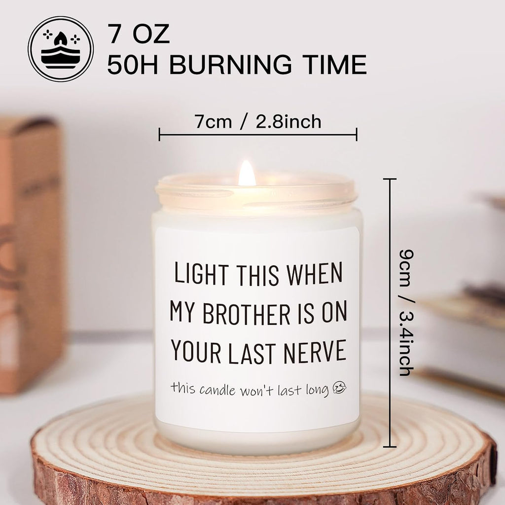 Sister in Law Gifts, Sister in Law Birthday Gifts, Lavender Soy Wax Candle