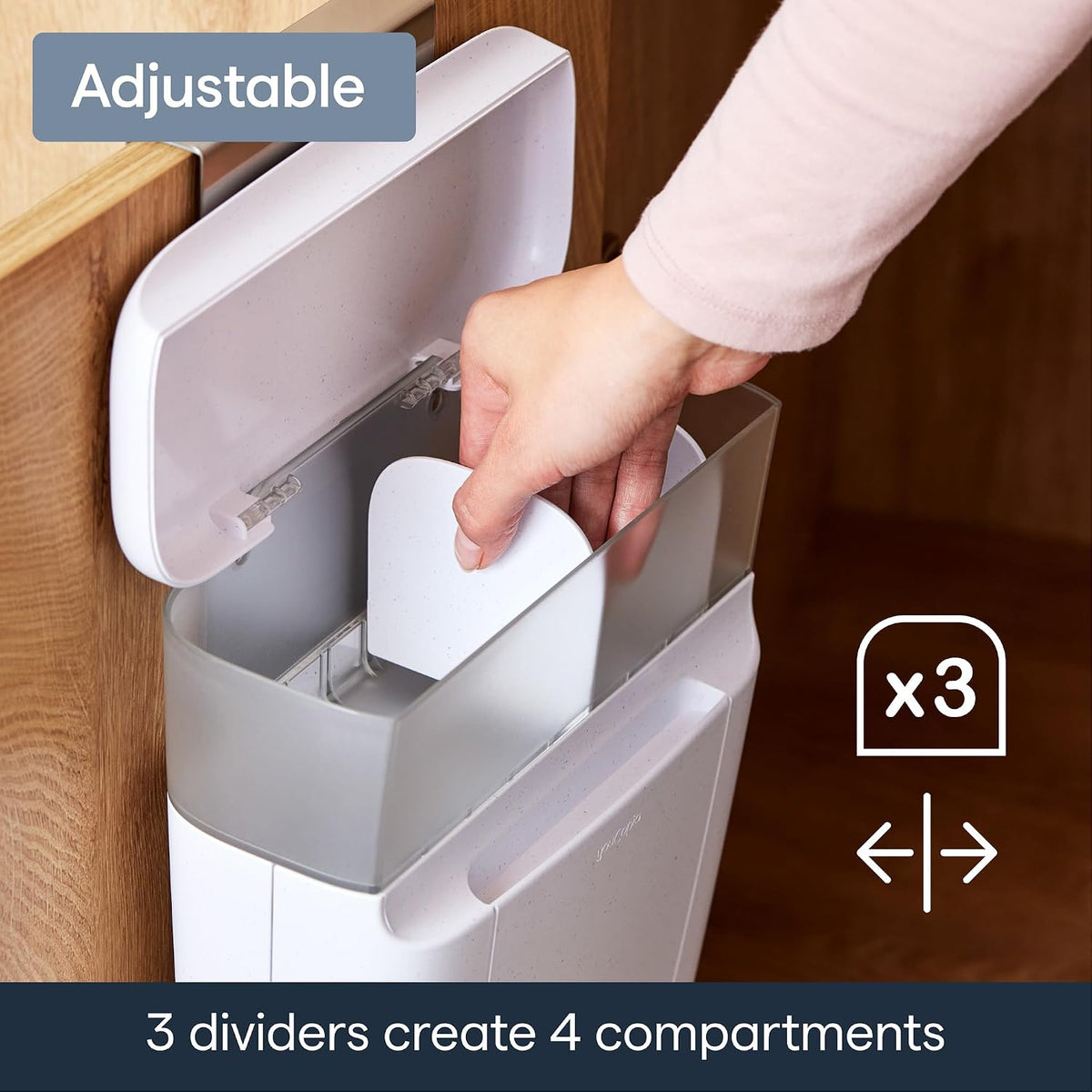 YouCopia DoorStash Toiletry Organizer, Hanging Cabinet Bathroom Storage