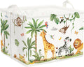 Clastyle Kid Storage Basket Woodland Vine Animal Foldable Laundry Hamper
