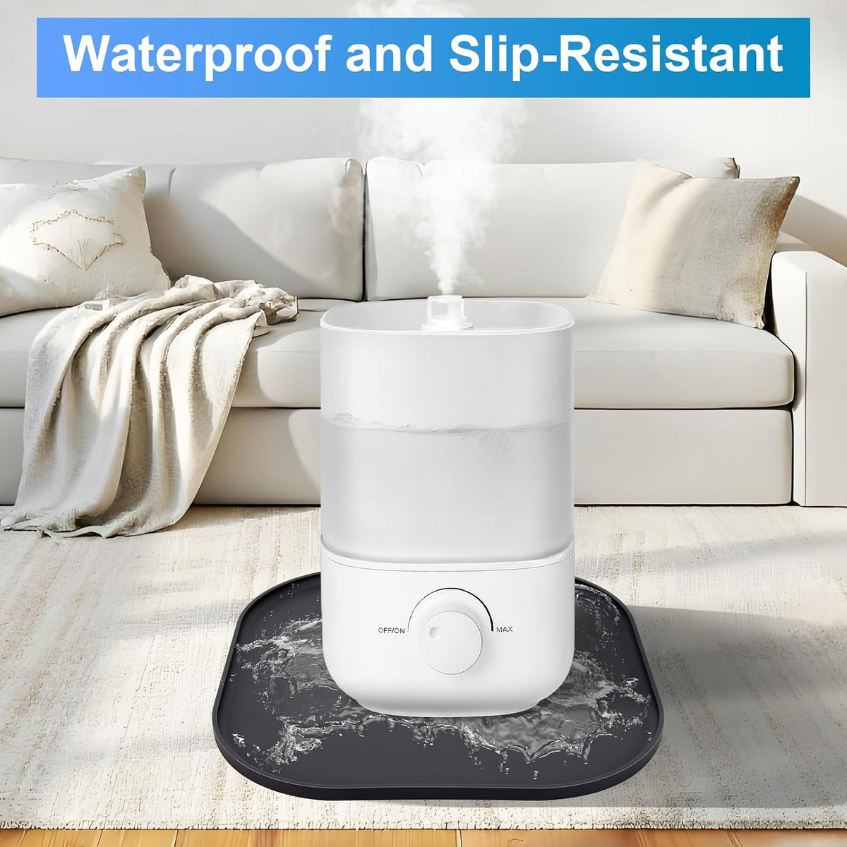 Silicone Humidifiers Drip Tray for LEVOIT, Dreo, ASAKUKI,Homvana Humidifier