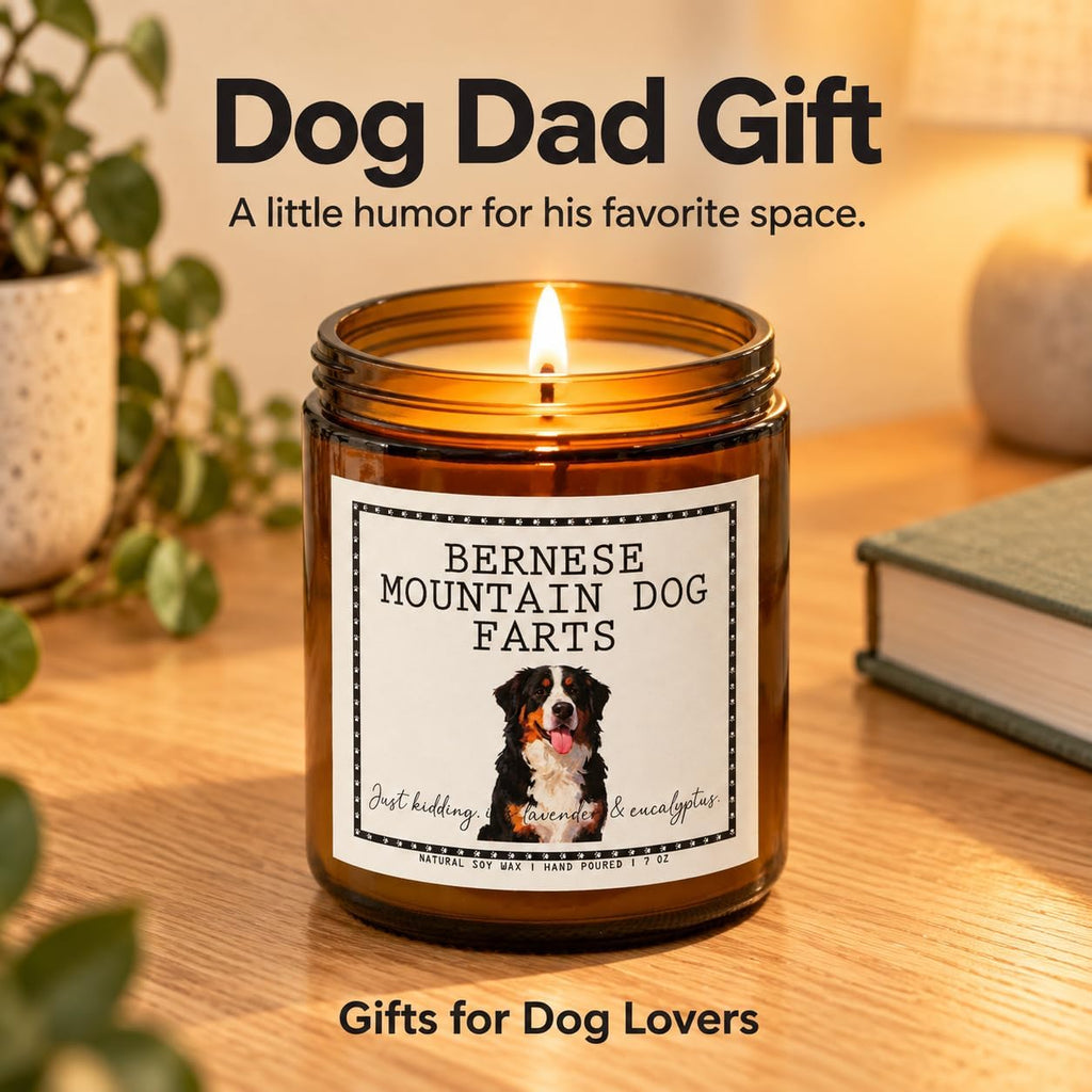 Bernese Mountain Dog Gifts & Decor, Dog Mom Gifts - Lavender & Eucalyptus