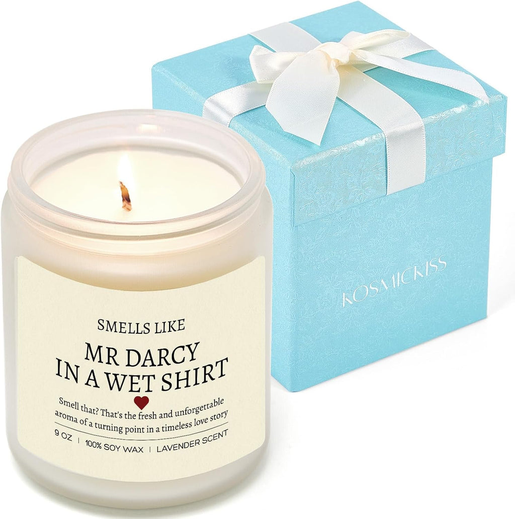 Pride and Prejudice Gifts, Pride and Prejudice Merch, Book Candle