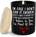 TEEZWONDER Christmas Anniversary Birthday Gifts for Men Him, Candle 10 oz