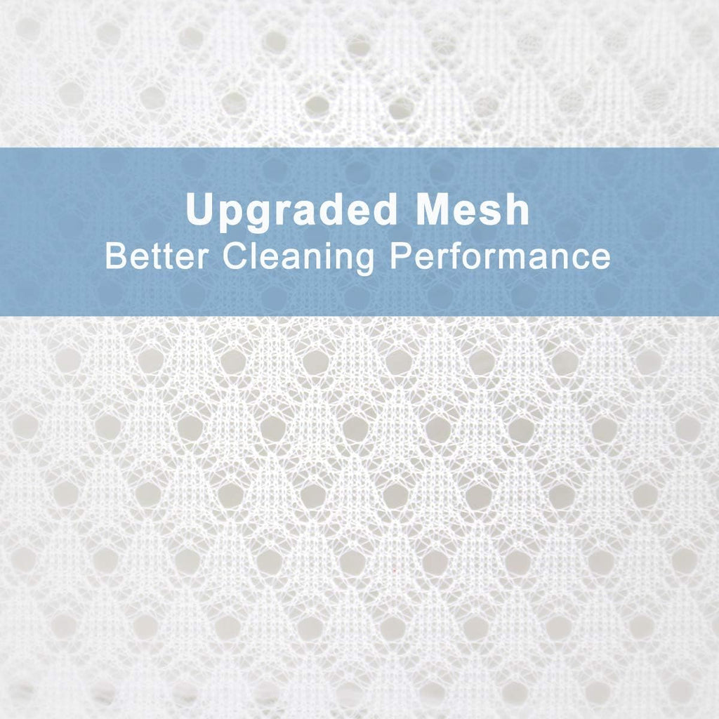 Muchfun 2Pcs Durable Diamond Mesh Laundry Bags for Delicates 24 x 24 Inches