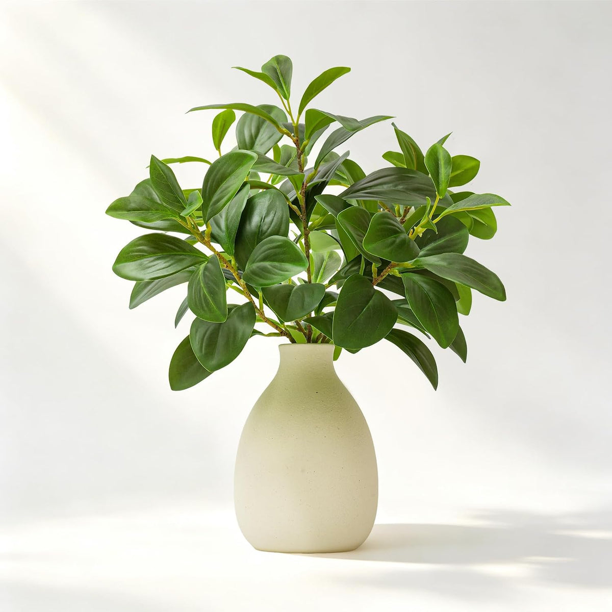 Artificial Eucalyptus Stems Potted Plant Faux Plants Indoor Fake Plant