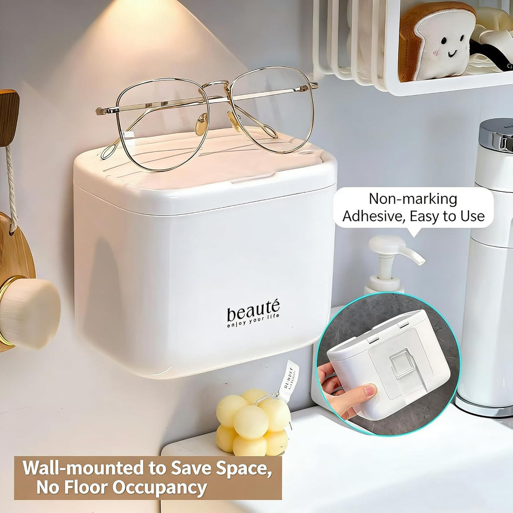 Pop-Up Qtip Holder Qtip dispenser Cotton Swab Automatic Lifting