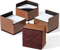 Ezprotekt Metal Bed Risers 2 Inch Heavy Duty 4400 lbs Furniture Lifts 4pcs