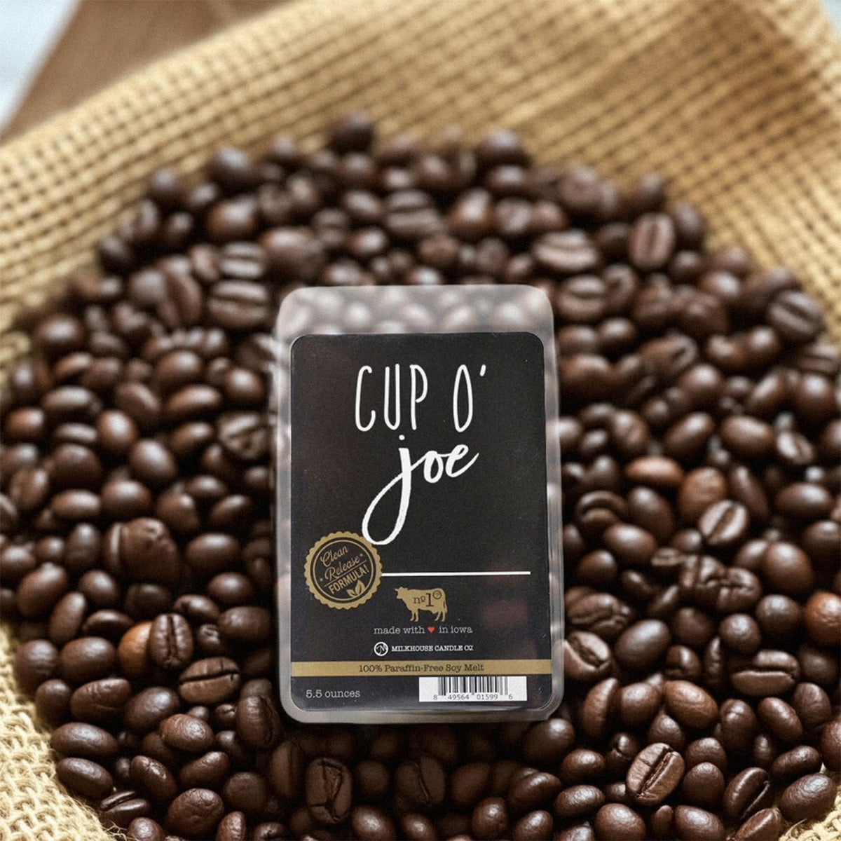 Milkhouse Candle Company Soy Wax Melts, Cup O' Joe, 5.5 oz