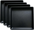 17''x 17" AC Drip Pan, Mini Fridge Drip Tray, Oil Drip Pan, Protect Leak for Multi-Purpose Use (4)