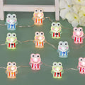 Impress Life Frog String Lights with Remote, Battery Operated & USB Powered
