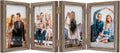 5x7 Back To School 4 Picture Frame Hinged Photo Frame with 4 Openings