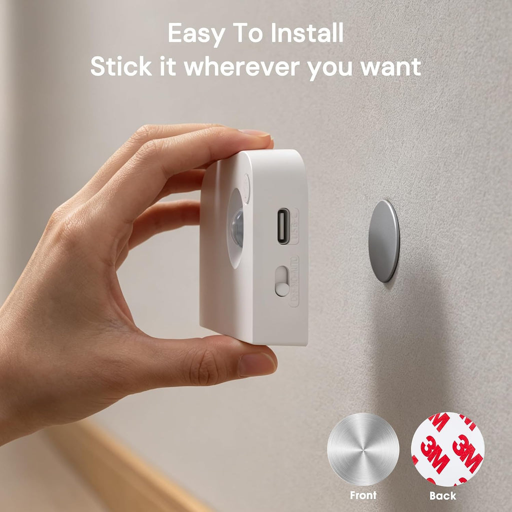 L LOHAS LED Motion Sensor Night Light, Stair Lights Indoor, 1000mAh, 6 Pack