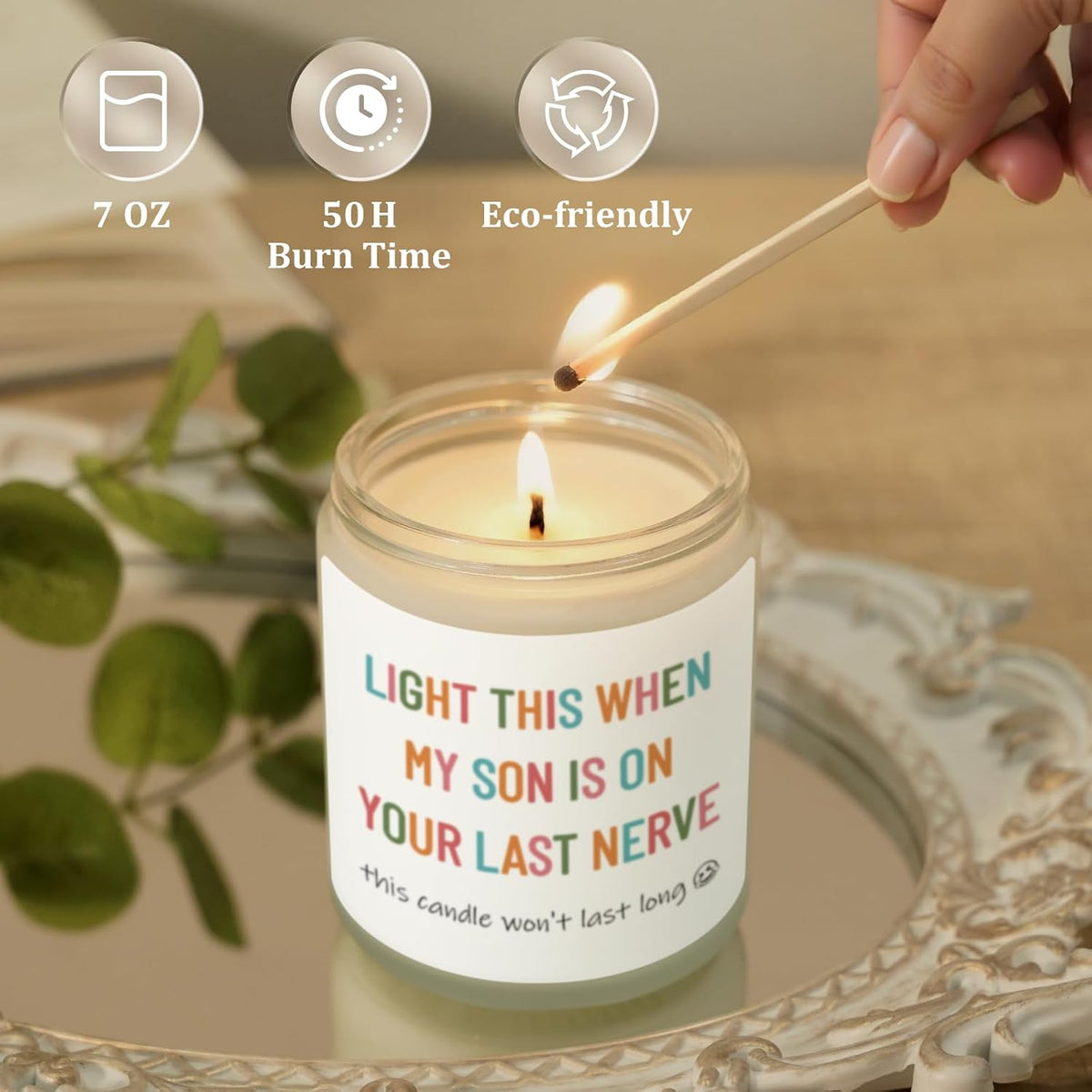 Daughter in Law Birthday Gifts, Funny Daughter in Law Gift, Mothers Day Gifts for Daughter-in-Law from Mother-in-Law, Birthday Present for Daughter-in-Law, Son's Girlfriend Candle