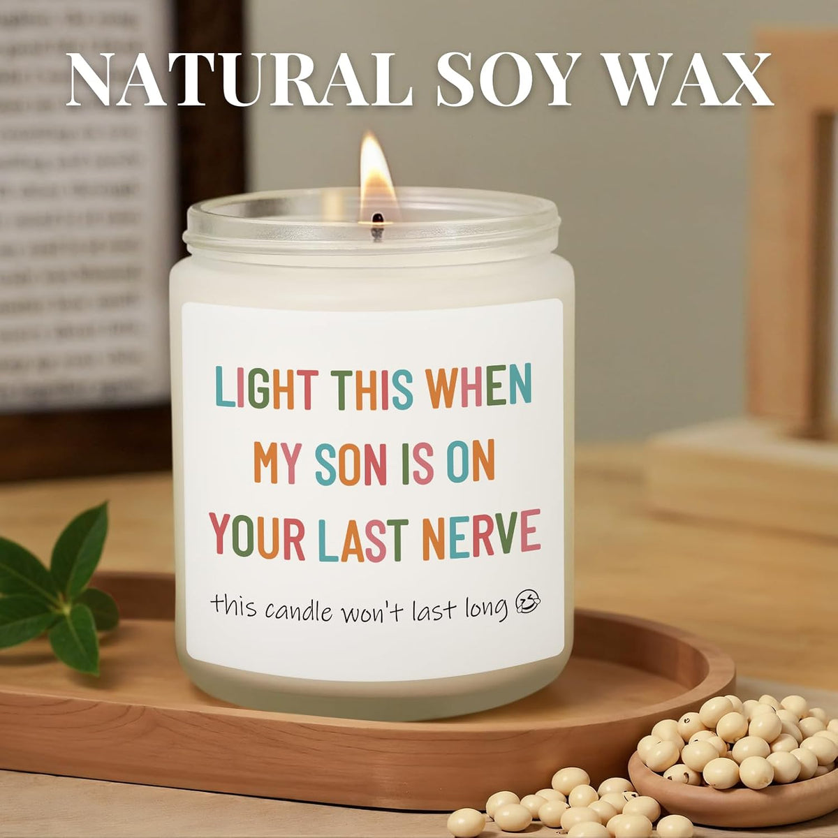Daughter in Law Birthday Gifts, Funny Daughter in Law Gift, Mothers Day Gifts for Daughter-in-Law from Mother-in-Law, Birthday Present for Daughter-in-Law, Son's Girlfriend Candle
