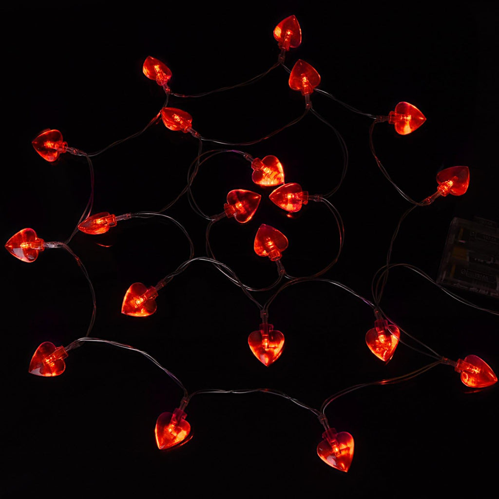 Valentine Lights Heart Shaped String Lights for Mother's and Father's Day, Wedding, Proposal, Birthday and Holidays