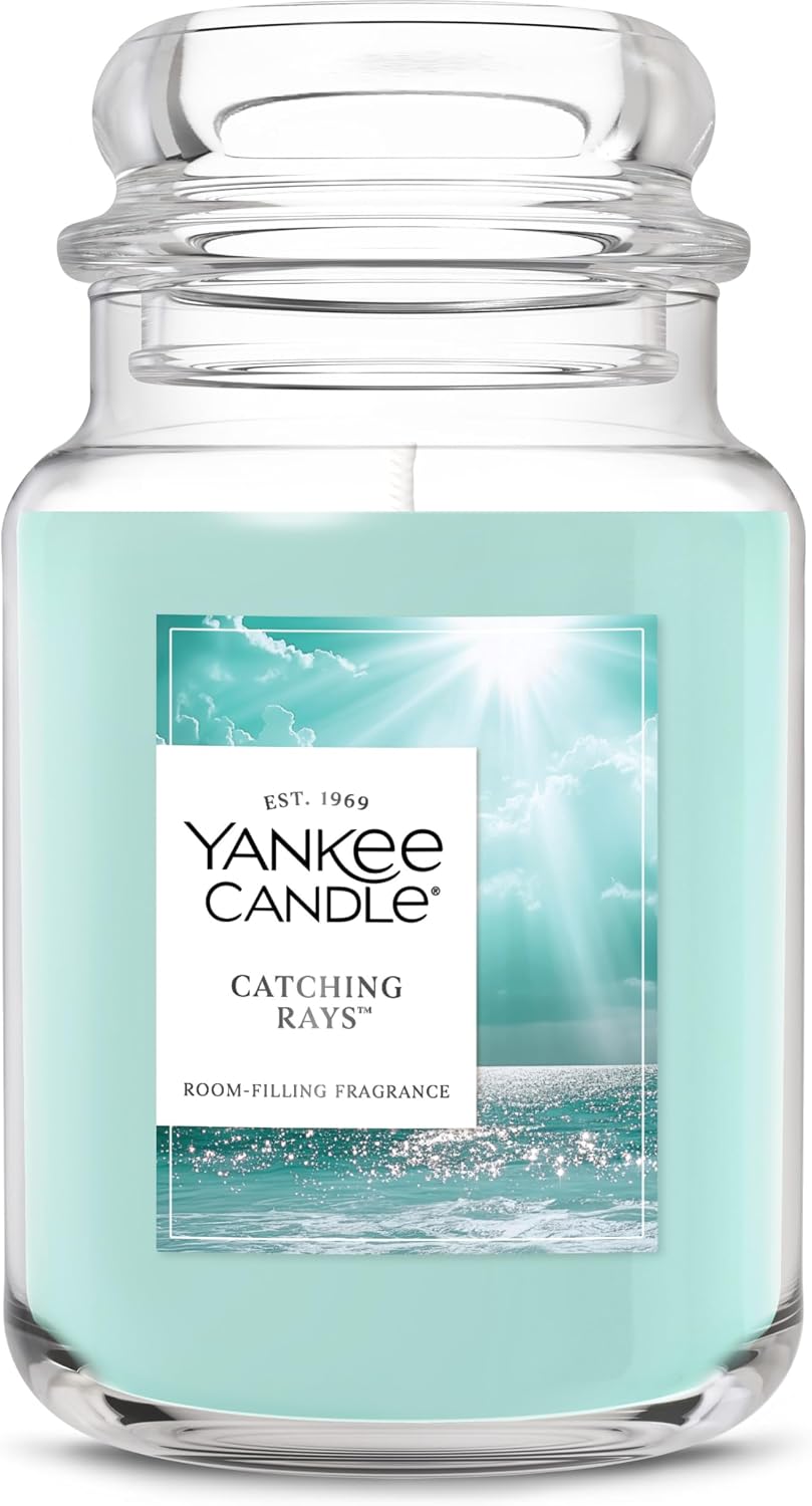 Yankee Candle Catching Rays Scented Candle, 22oz Large Jar