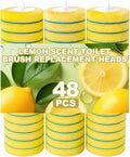 48 Count Disposable Toilet Brush Refills Compatible with KZKR Toilet Wand