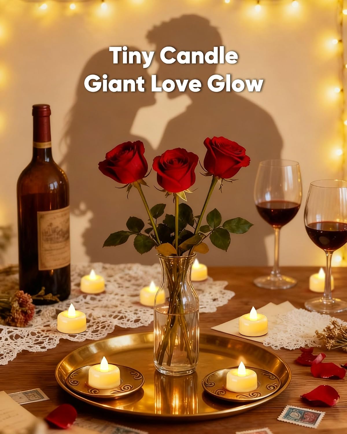 5plots Flameless Battery Operated Candles, 100 Pack Long Lasting LED Tealights, Realistic Votive Candles in Warm White Celebration for Halloween Wedding Christmas Party Home Decor, Ivory Base