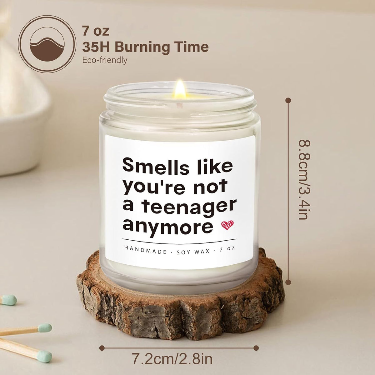 20th Birthday Gifts Women Men, 20th Birthday Decorations Candle for Women Men, Twenty Bd Gifts for Him Her,Friend,Sister,Wife,Husband,Dad,Mom - Handmade Candle 7oz