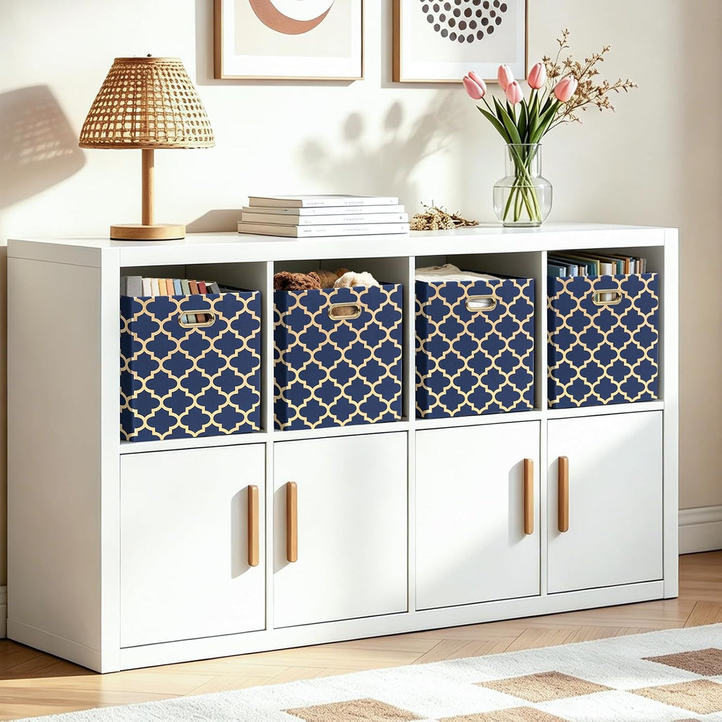 11x11x11 Storage Cube Bins, Collapsible Storage Bins Fabric Storage Cubes