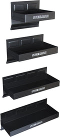 Steelman Non-Marring Magnetic Tool/Parts Storage Trays for Rolling Toolboxes, Durable Steel, 4-Piece Set