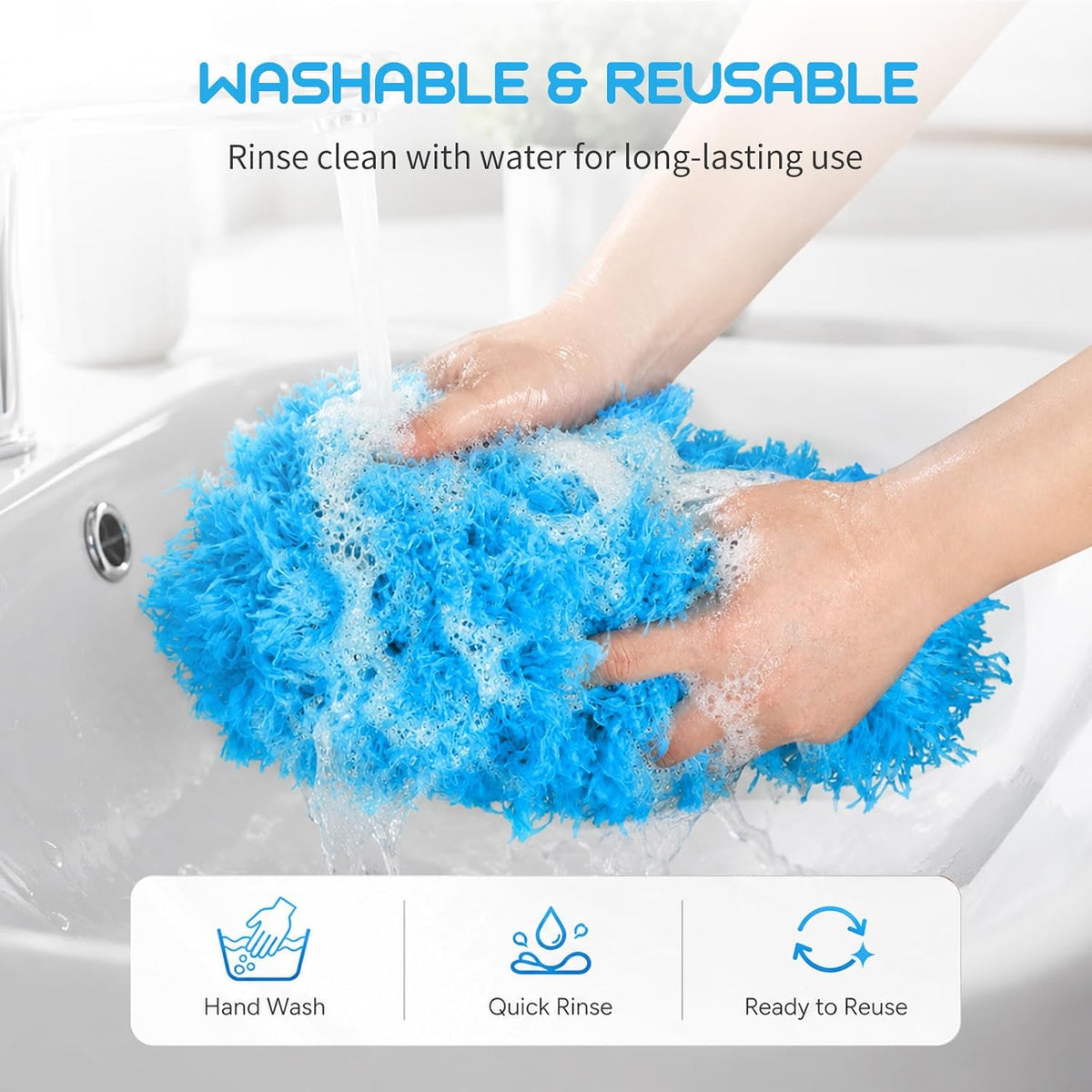 Yang Gien Ceiling Fan Cleaner Duster, Adjustable Duster with Extension Pole