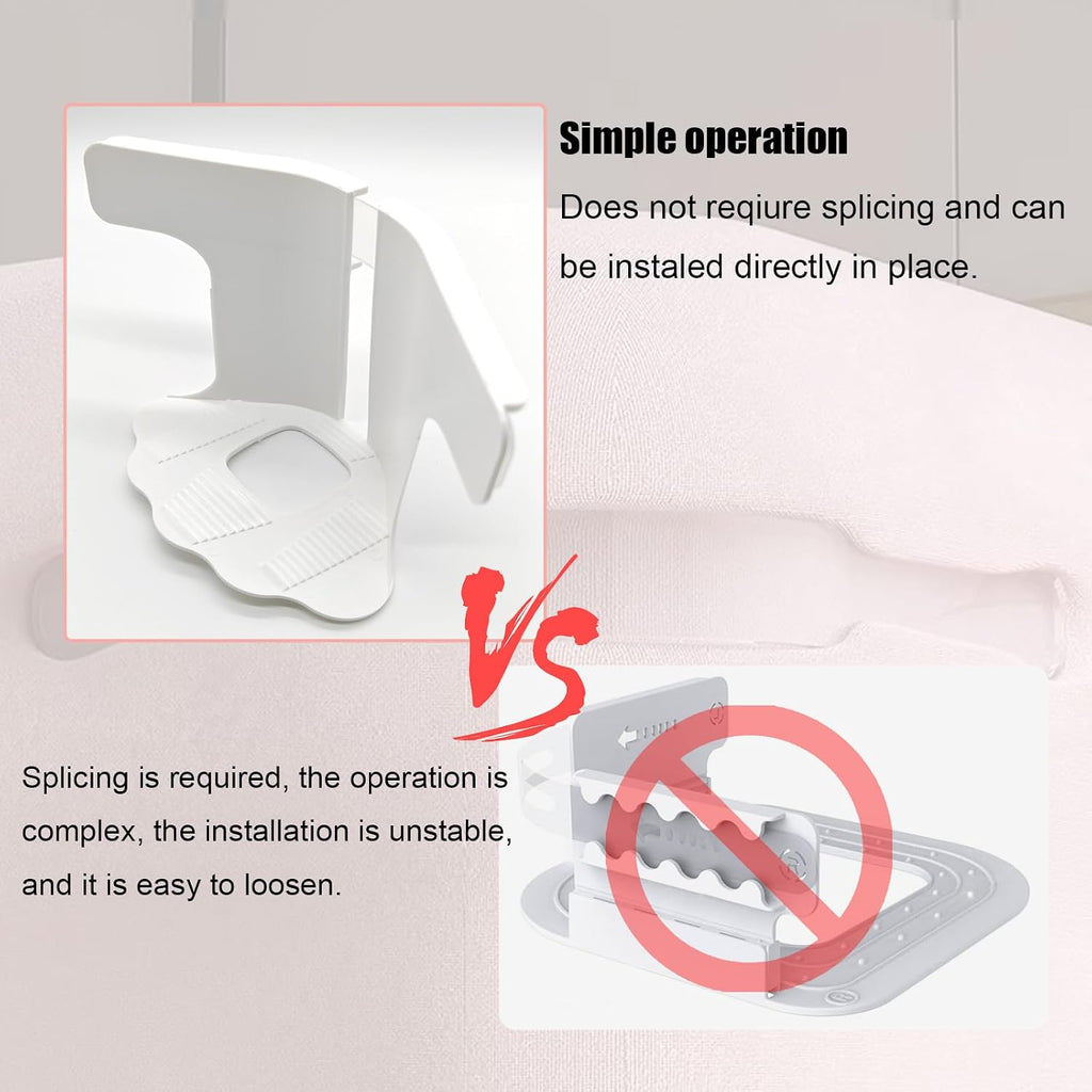 Sheet Holders 4PCS,No Damage Mattress,Keep Sheets Firm and Tight,Non-Slip Design with Lock Strips,Easy Installation,Fits All Mattress Sheets