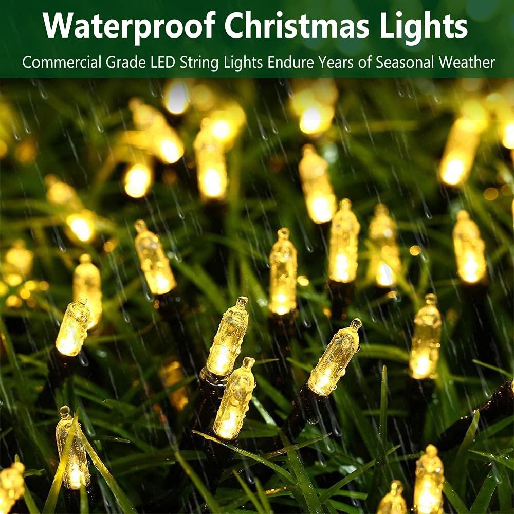 Battery Operated Christmas Lights - 50 LED Christmas Tree Lights