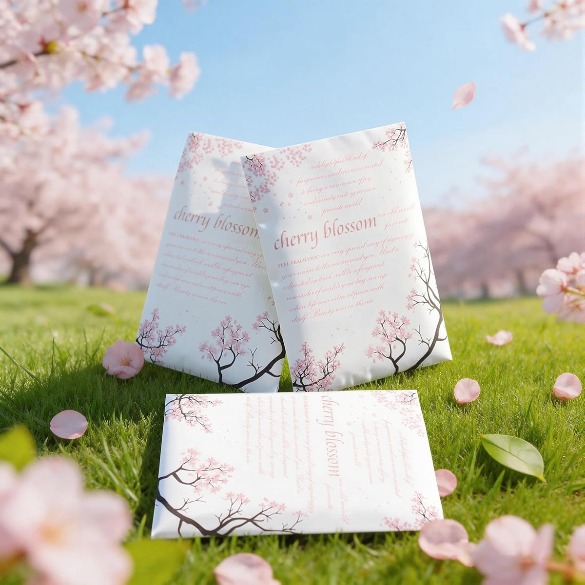 Cherry Blossom Scented Sachet for Drawers and Closets Fragrance 8pcs
