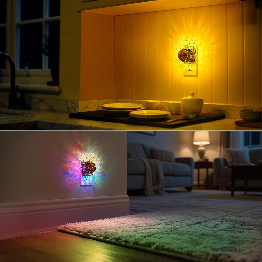 DORESshop LED Night Light, Dynamic RGB Color Changing Nightlight