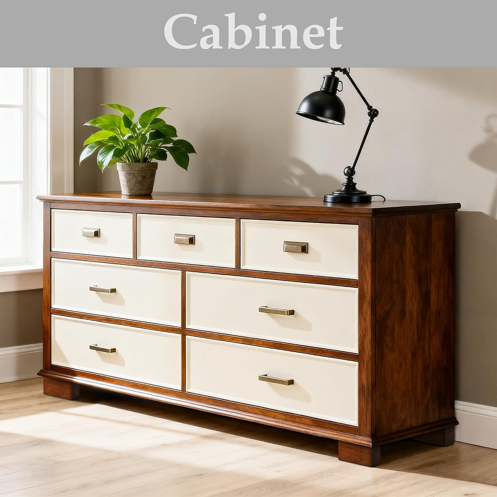 Wood Bed Risers (Brown, 3 inch)