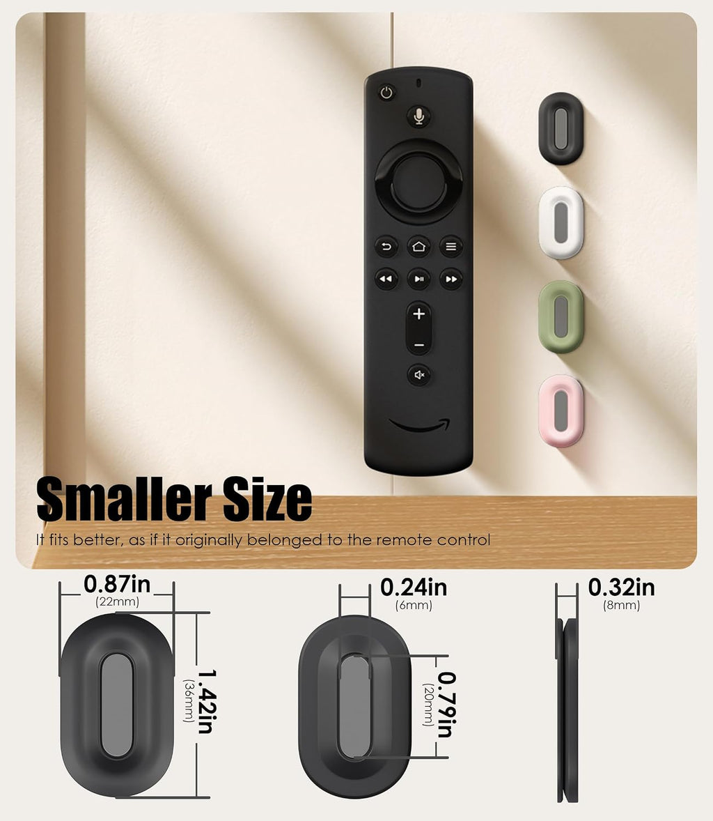 Magnetic Remote Control Holder Wall Mount, No Drill-Multi