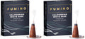 Fumino Californian White Sage Incense Cones 30 Pack - Handmade Natural Masala Incense Cones for Meditation & Home Fragrance, Low-Smoke Herbal & Cleansing Scent, Bureau Veritas Certified