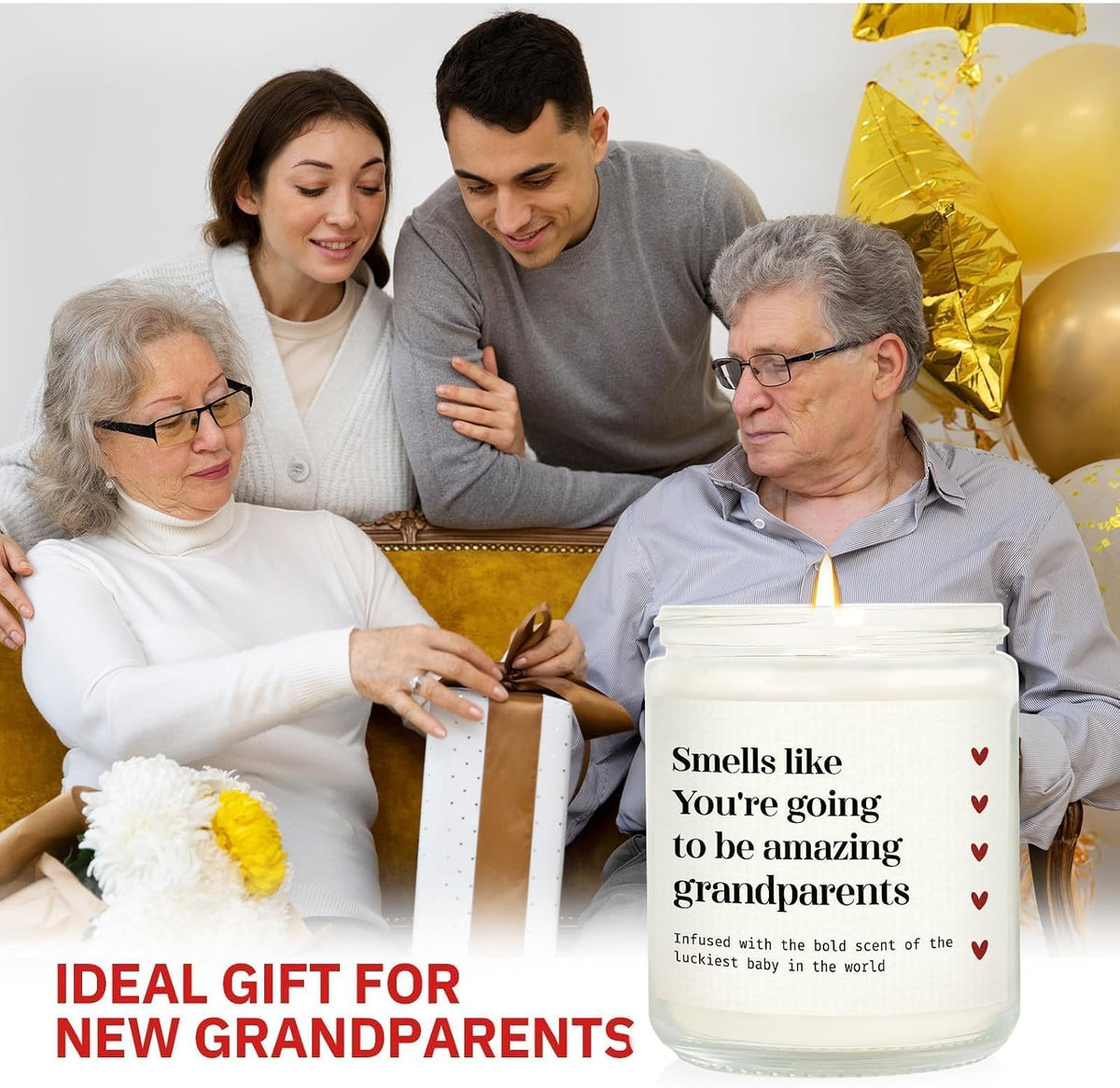 SteadStyle Pregnancy Announcement Gifts for Grandparents