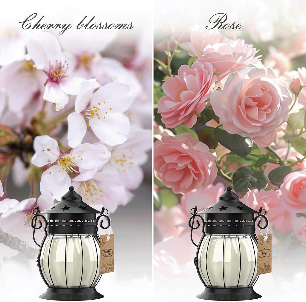 Scented Candles Gifts Set for Women, Aromatherapy Jar Candles for Home