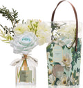 Airkeep Jasmine Lily Flower Reed Diffuser Set, 4.06 fl oz