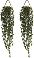 Fake Hanging Plants Potted Artificial Mandala 2PCS
