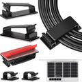 TidyHelper 20 PCS Cable Management Clips, Black, for Multiple Cords