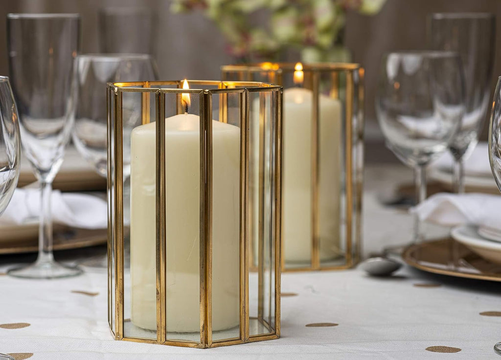 BOLSIUS 12 Ivory Pillar Candles - 2.7 x 6.7 inch Unscented Candle Set - Dripless Clean Burning Smokeless Dinner Candle - Perfect for Wedding Candles, Parties and Special Occasions