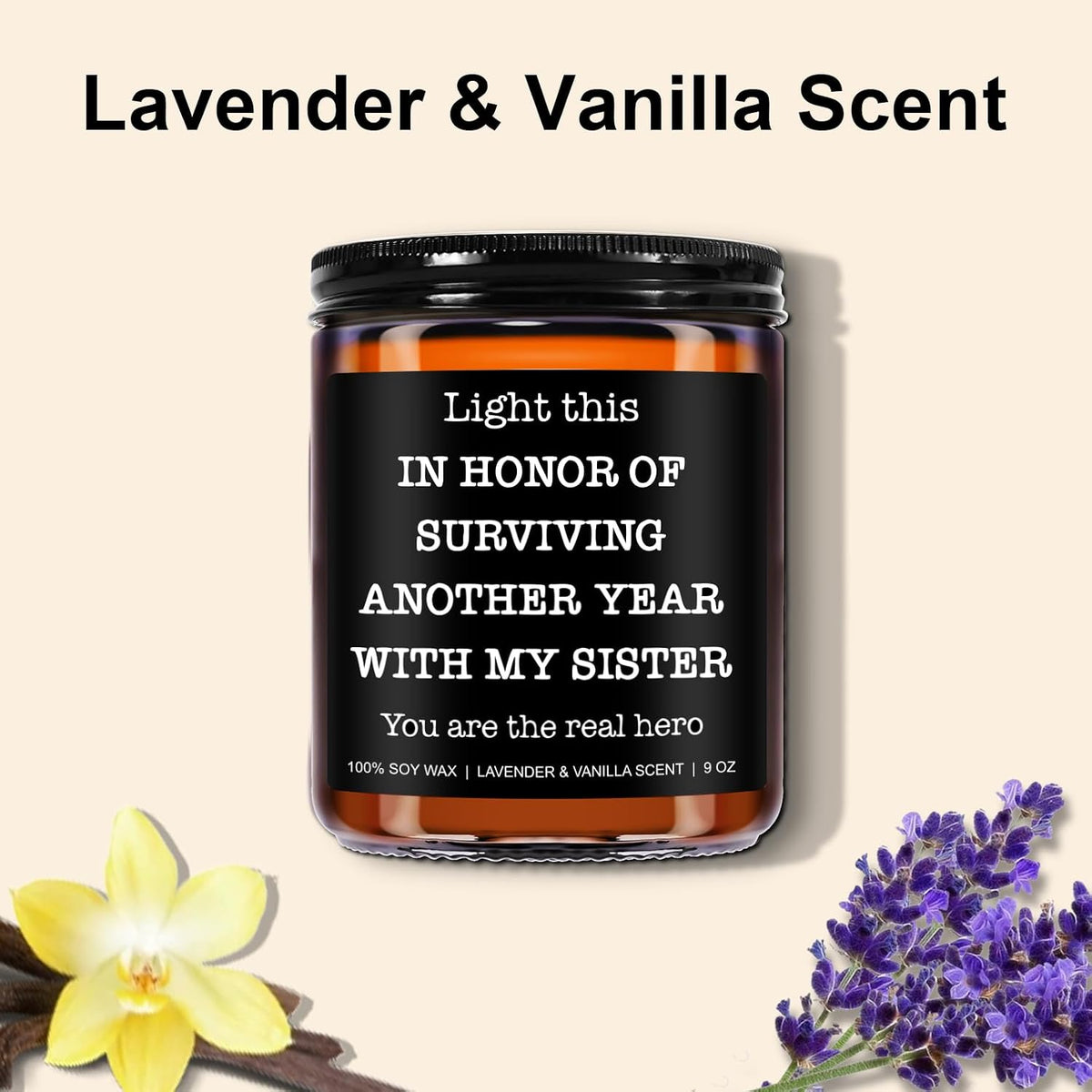 Younift Funny Scented Candle, Brother in Law Christmas & Birthday Gifts