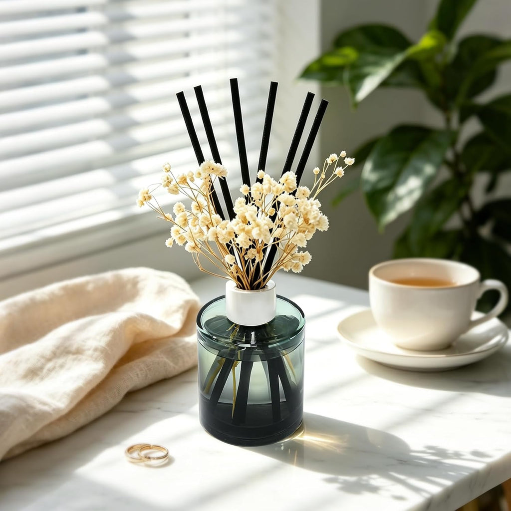 Brakula Reed Diffuser Set, Fresh Linen Scent, 4.06 fl oz Essential Oil
