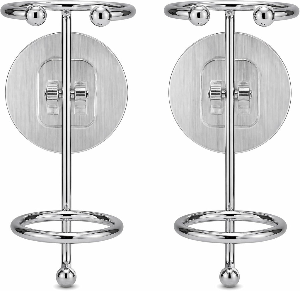Cast Iron Electric Toothbrush Holder Wall Mount, 2 Pack