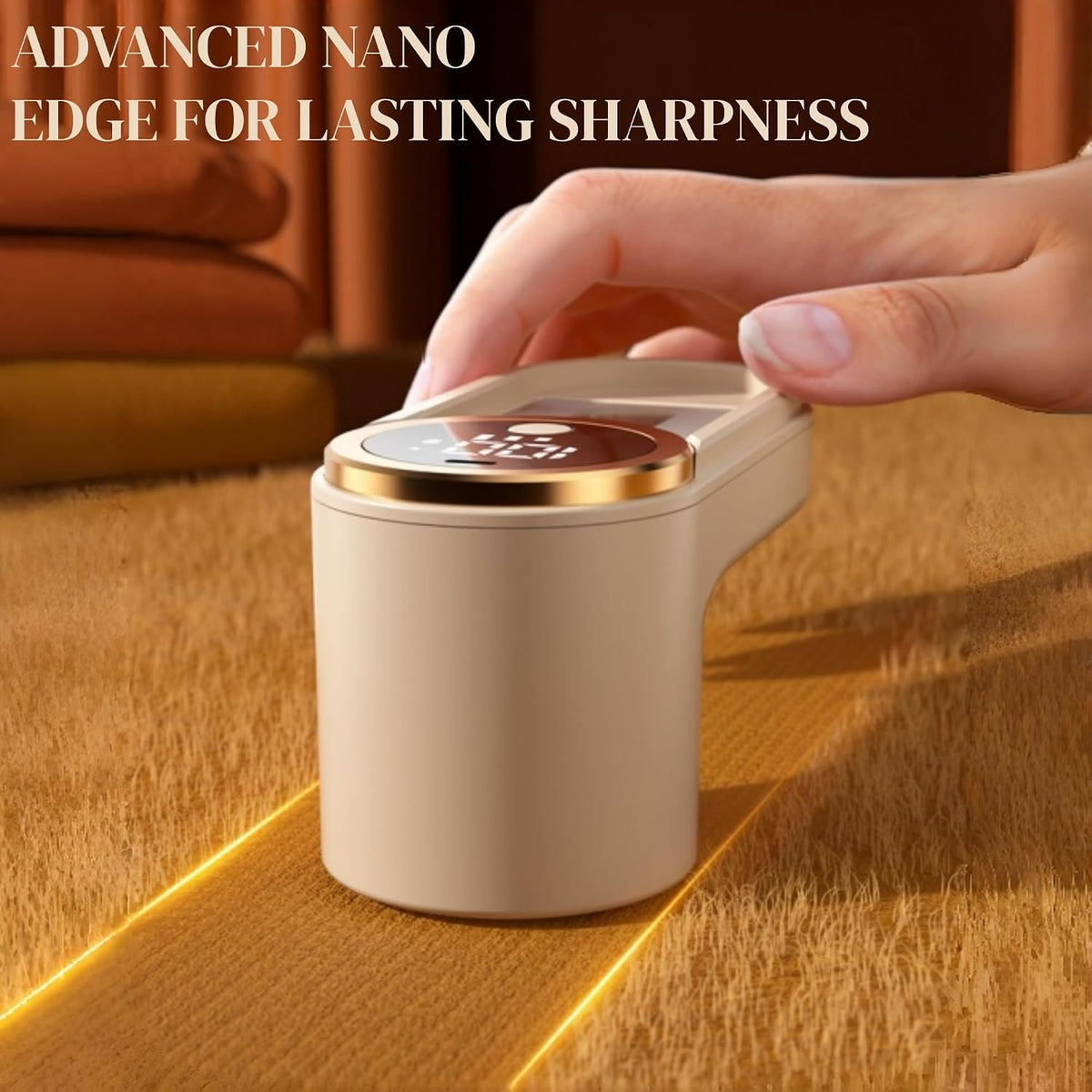 Rechargeable Fabric Shaver (Khaki)