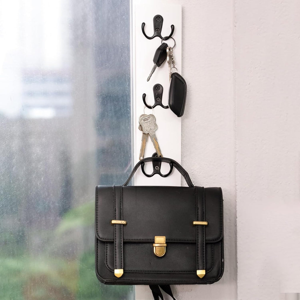 Yohsnor Vertical Design Wall-Mounted Key Holder,Entryway Durable Hook Rack