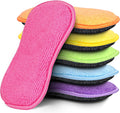 HOMEXCEL Dish Sponge 6 Pack, Microfiber Kitchen Sponges for Cleaning