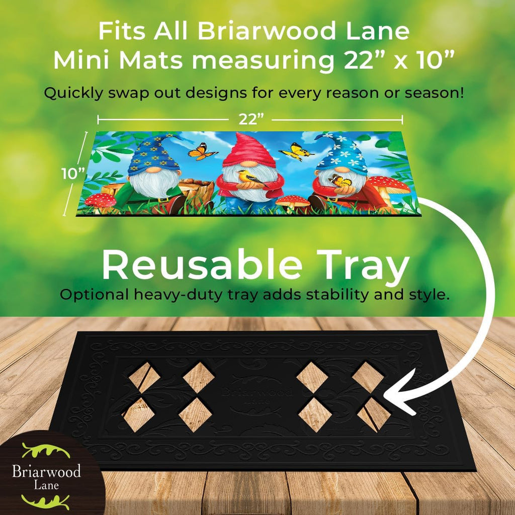 Briarwood Lane Rubber Mini Mat Doormat Tray