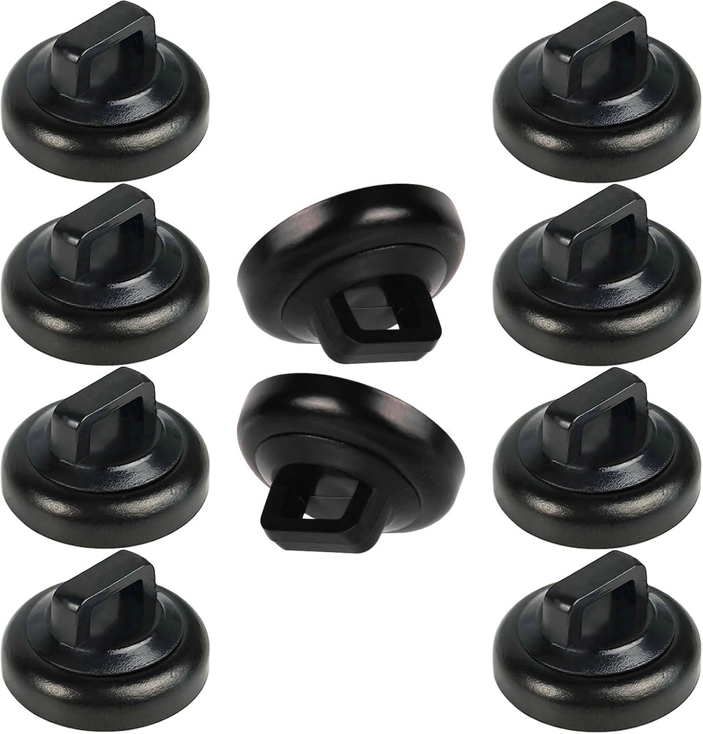 Magnet Zip Tie Mount Clips Magnetic Zip Ties Mount Base Holder Strong Wire Cable Holder Mount Wire Clips Management for Home Office Marine Electrical Wiring (D19 10 Pcs)