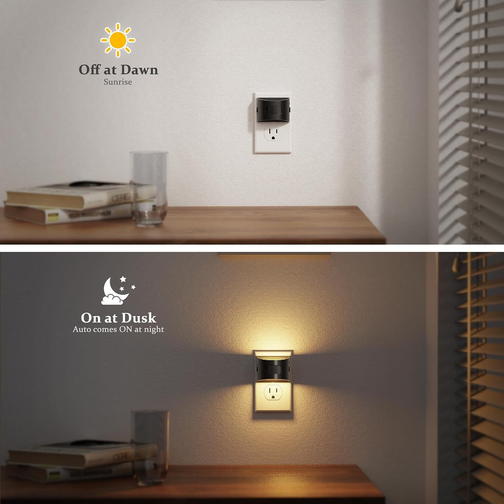 JandCase Motion Sensor Night Light, Night Lights Plug into Wall