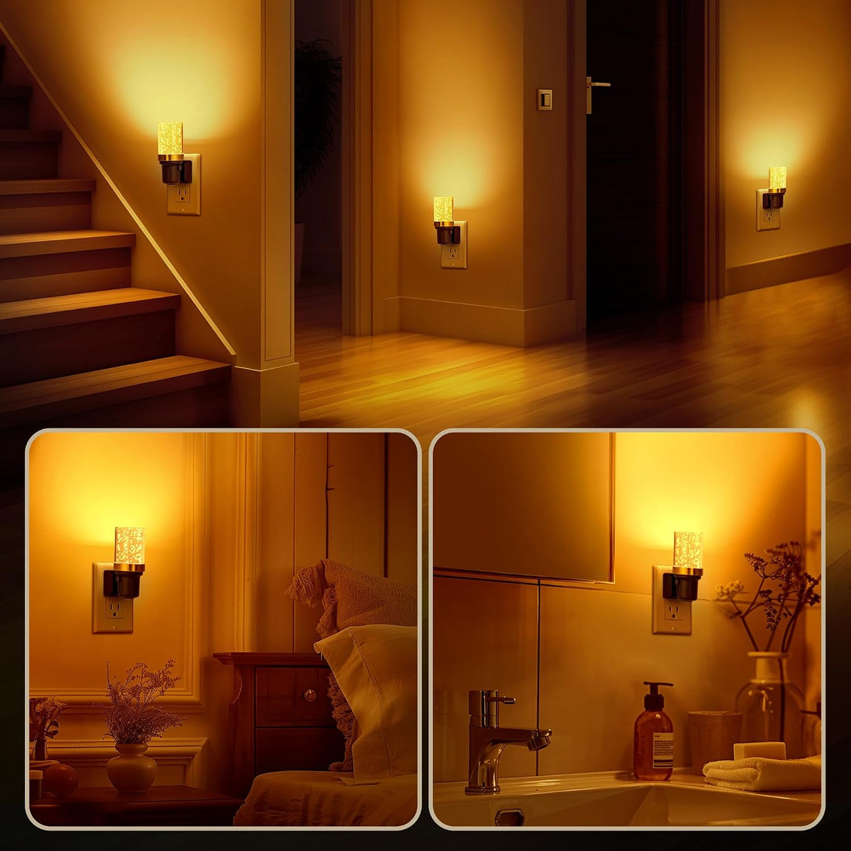 DORESshop LED Night Light, Modern Decorative Design Nightlight