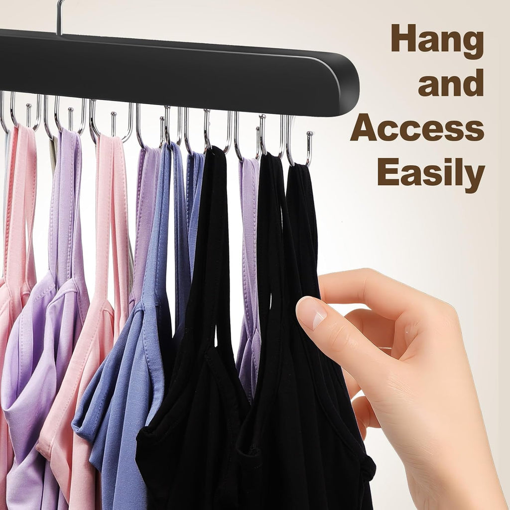 2 PCS Tank Top Hanger, Bra Hanger for Closet Organizer Space Saving